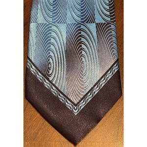 Porta Rossa Blue Hand Made Polyester Men’s Neck Tie Made In China